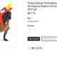 Illustration for article titled Dress Your Pet Up As a Turkey On Thanksgiving